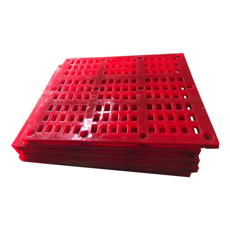 Polyurethane Rubber Vibrating Screen Mesh Sieve Plates