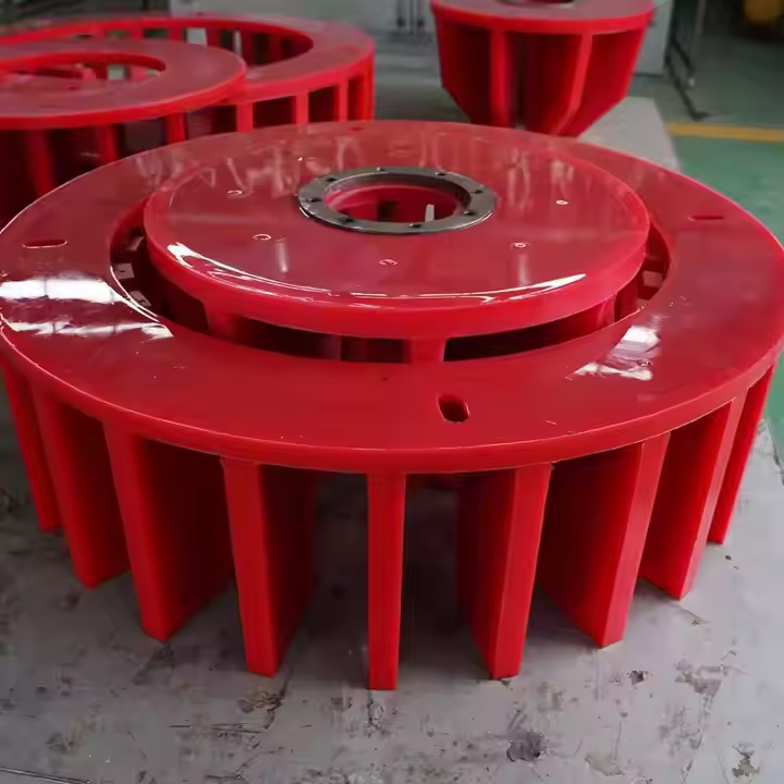 Rubber polyurethane impeller 