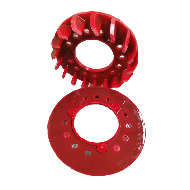 Rubber polyurethane impeller cover